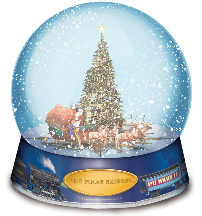 N Pole Tree Water Globe
