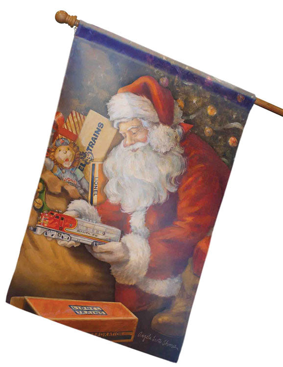 SANTA'S DELIVERY HOUSE FLAG