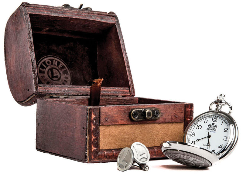 Pocket Watch & Cuff Link Set -- Lionel