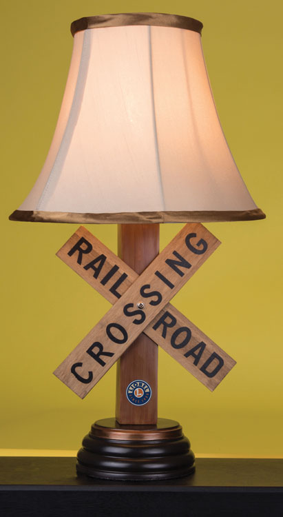 Lionel Railroad Crossing Table Lamp