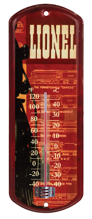 Lionel Wall Thermometer Sign