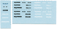 Zycon Models - Vehicle Decals -- For Kibri Komatsu HD785 or 330M Mine Truck (sold separately)