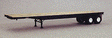 40' Trailmobile Flatbed Trailer -- Black-1