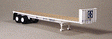 40' Trailmobile Flatbed Trailer -- Atchison, Topeka & Santa Fe (White K)-1