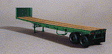 40' Trailmobile Flatbed Trailer -- United States Army (green)