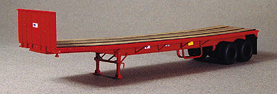 40' Trailmobile Flatbed Trailer -- Strick Lease (red)-1