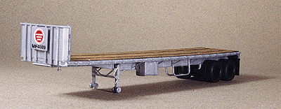 Trailmobile 40' Flatbed Trailer - Kit -- Silver (MP, C&EI, T&P Decals)-1