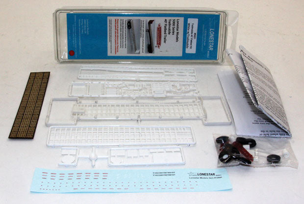 Trailmobile 40' Flatbed Trailer - Kit -- White-1
