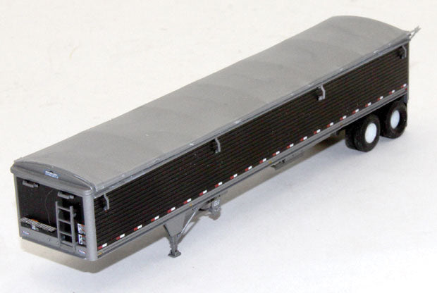 Wilson 43' Pacesetter Grain Trailer - Kit -- Black, Silver Tarp-1