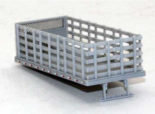Stake Bed Only (Steel Type) -- Molded Gray