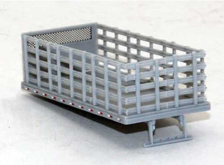 Stake Bed Only (Steel Type) -- Molded Gray