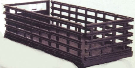 Stake Bed Only (Steel Type) -- Molded Black