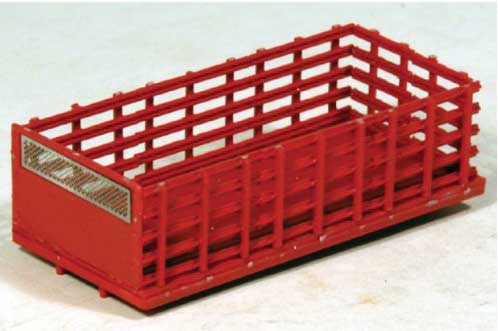 Stake Bed Only (Steel Type) Kit -- Painted Red