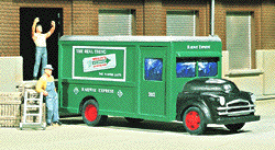 REA delivery truck