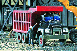 Heavy duty coal truck