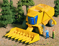 Combine w/Corn Head