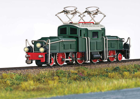 Crocodile Replica - 3-Rail - Digital -- Not a Scale Model - Replica of 1st Marklin Crocodile Model (green)-4