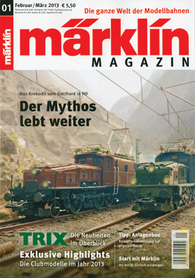 Marklin Magazine 01/2013 - German Text