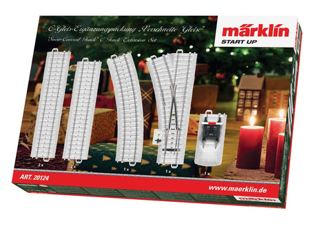 C Track Extension Set - Snow-Covered Track - 3-Rail - Start Up -- Turnout and Track for a Spur-1