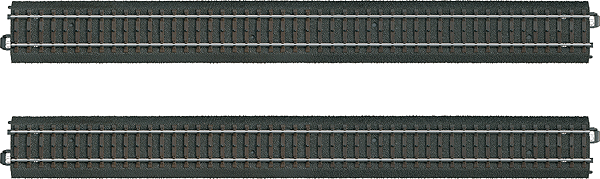 3-Rail C-Track - My World -- Straight - 14-3/16"  36cm pkg(2)
