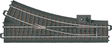 3-Rail C Track - My World -- Manual Turnout - Right-Hand