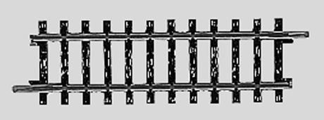 K-Track -- Straight - 3-9/16"  9cm