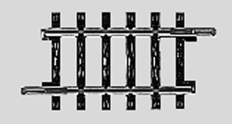 K-Track -- Straight - 1-3/4"  4.4cm