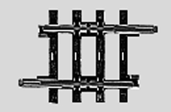 K-Track -- Straight - 1-3/16"  3cm