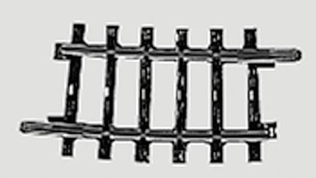 K Track -- 14-13/16" 7 Degree 30' Radius Curve
