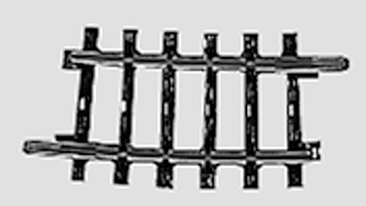 K Track -- 14-13/16" 7 Degree 30' Radius Curve