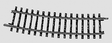 K Track -- 16-3/4" 424.6mm 15 Degree Radius Curve