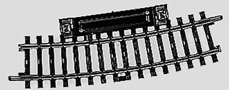 K Track -- Curved Circuit Track 16-3/4" 424.6mm 15 Degrees