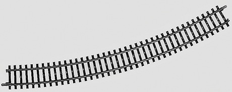 K Track -- 24-3/8" 618.5mm 30 Degree Radius Curve