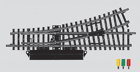 K-Track Remote Turnout -- Left-Hand pkg(2)