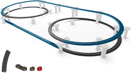 Elevated Railroad Plastic Track Extension Set -- For My World Battery Sets with Plastic-Track