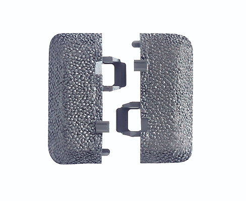 C-Track -- End Piece/Roadbed pkg(10)