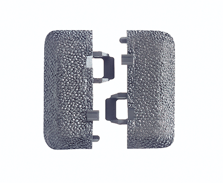 C-Track -- End Piece/Roadbed pkg(10)