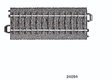 3-Rail C Track -- Straight - 3-3/4"  9.5cm