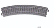 3-Rail C Track -- R1 Curve 14-3/16"  36cm Radius, 30-Degree