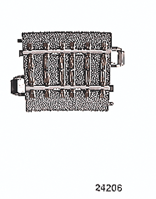 3-Rail C Track -- R2 Curve 17-1/4"  43.8cm Radius, 5.7-Degree