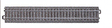 3-Rail C Track -- Straight - 9"  22.9cm