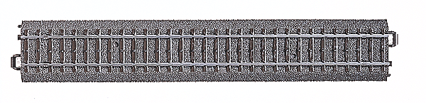 C Track -- Straight - 9-5/16"  23.7cm
