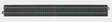 3-Rail C Track -- Straight 14-3/16"  36cm