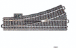 3-Rail C Track -- Manual Turnout - Left-Hand