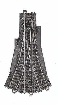 C-Track -- 3-Way Turnout