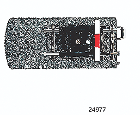 3-Rail C Track -- Track End w/Bumper