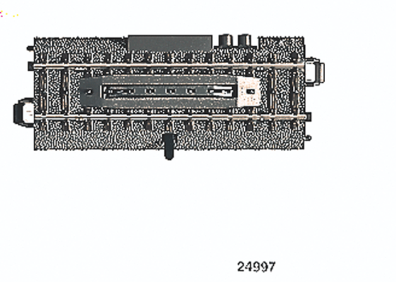3-Rail C Track -- Electric Uncoupler Section