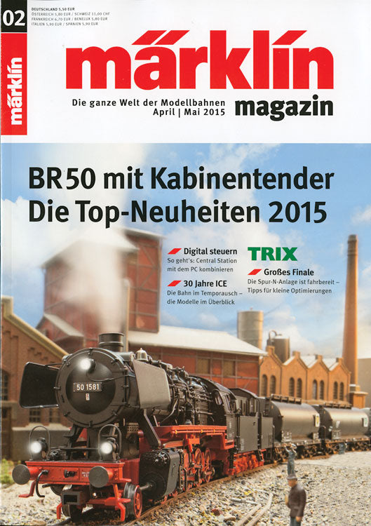 Marklin Magazine -- 2015 Issue #2 (German Language Only)