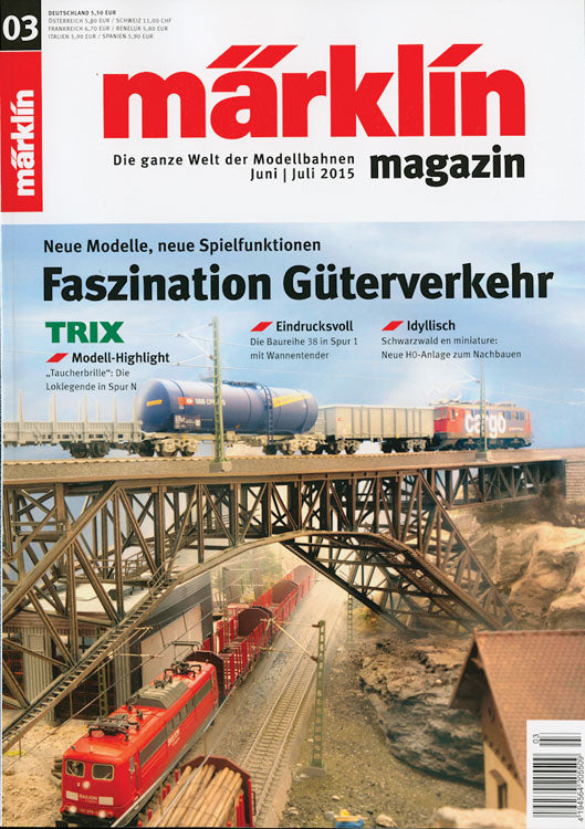 Marklin Magazine -- 2015 Issue #3 (German Language Only)
