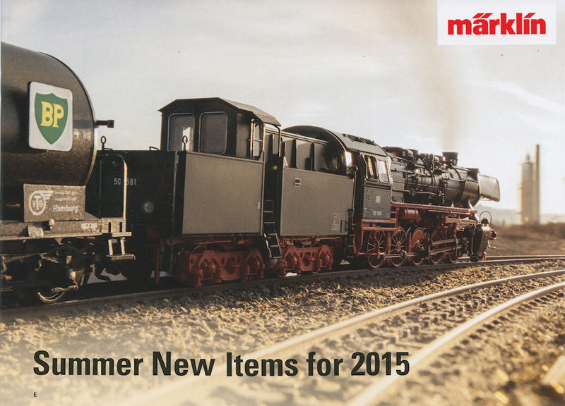 2015 Marklin Summer New Items Brochure